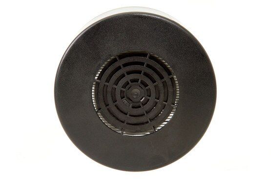 MIRA Safety CBRN NBC-77 SOF 40mm Gas Mask Filter has a 4.3 inch diameter